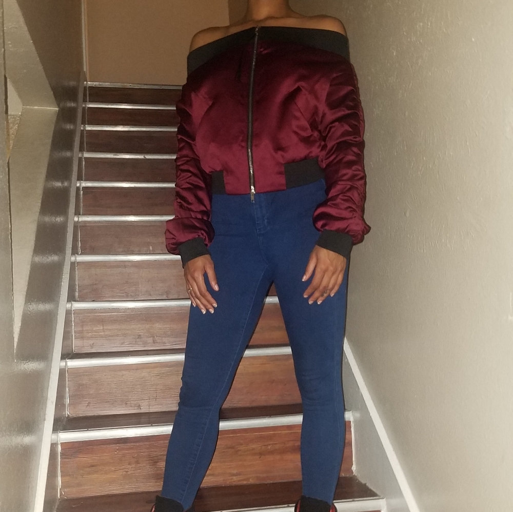 Endless rose off shoulder top/jacket